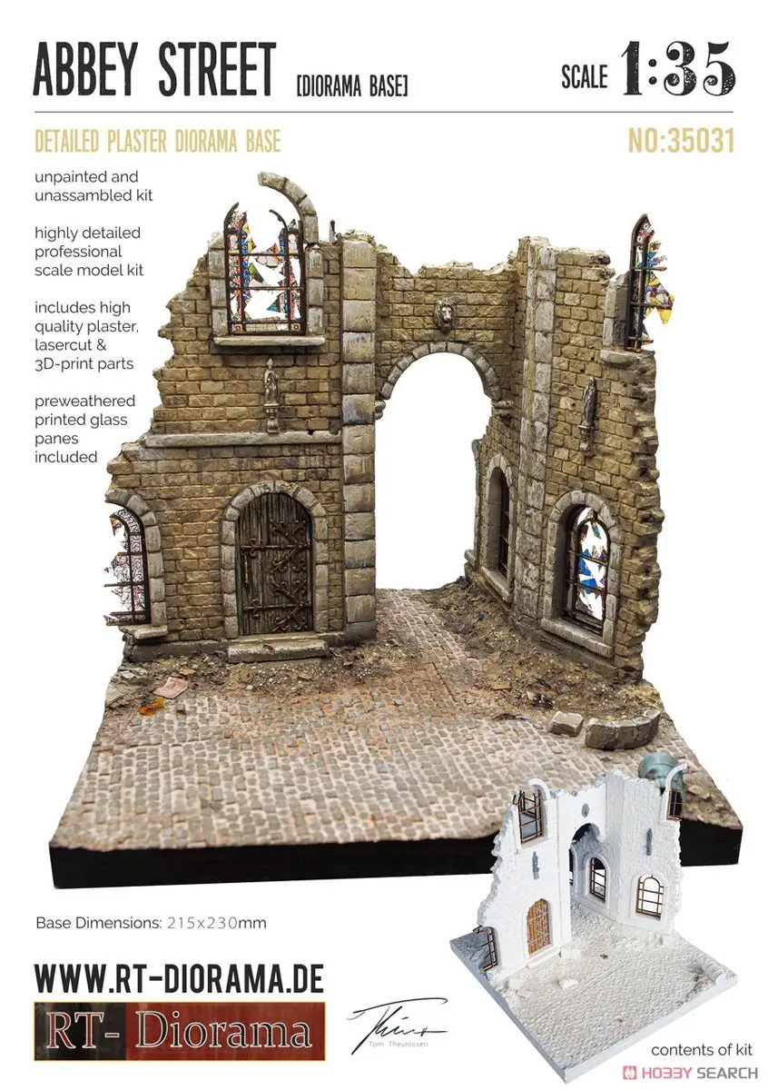 1/35 Scale Model Kit - Diorama Base