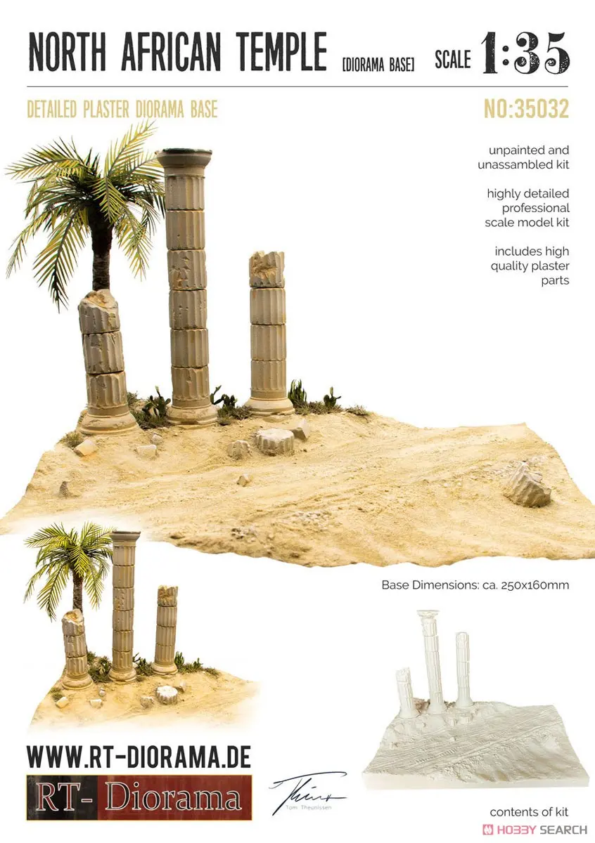 1/35 Scale Model Kit - Diorama Base