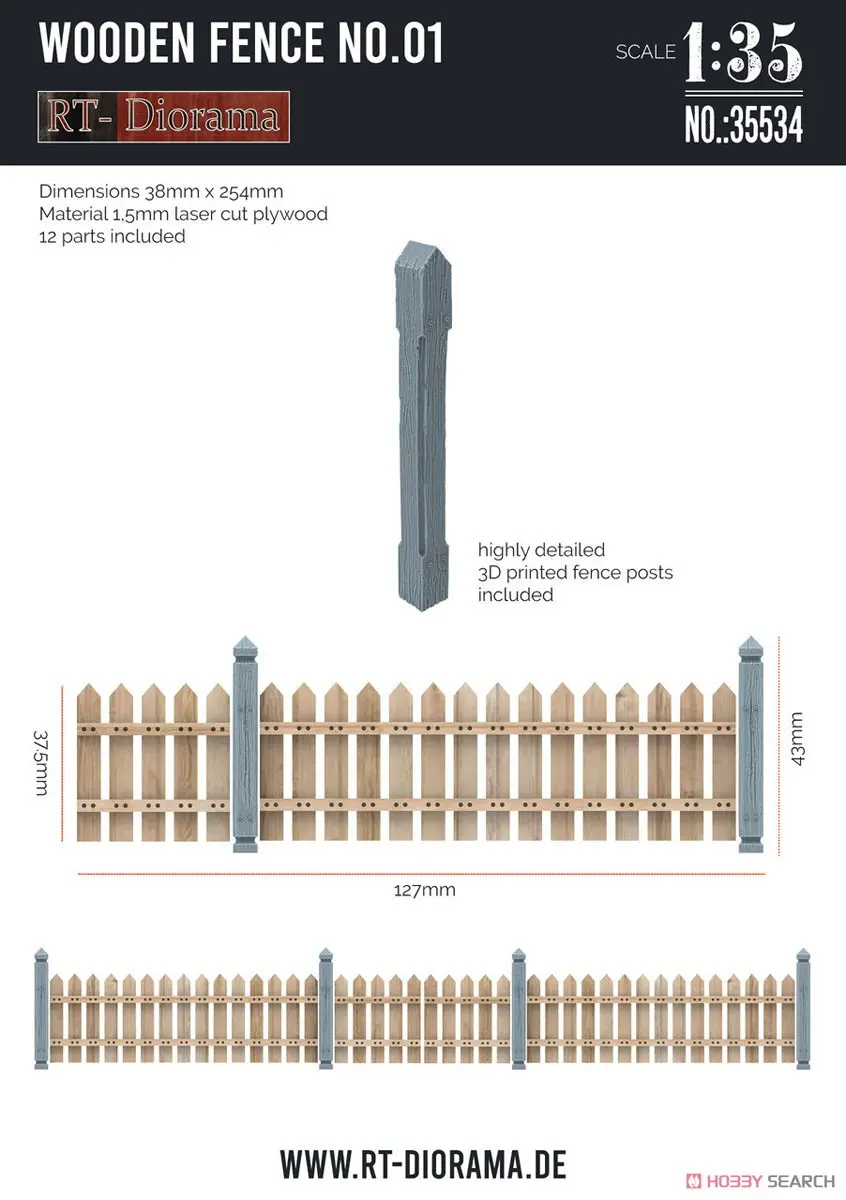 1/35 Scale Model Kit - Diorama Base