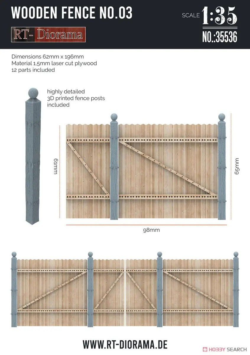 1/35 Scale Model Kit - Diorama Base