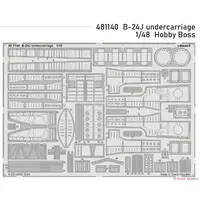 1/48 Scale Model Kit - Etching parts / Consolidated B-24 Liberator