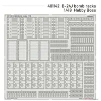 1/48 Scale Model Kit - Etching parts / Consolidated B-24 Liberator