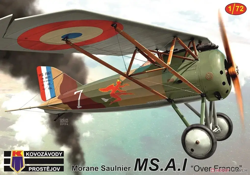 1/72 Scale Model Kit - Morane-Saulnier