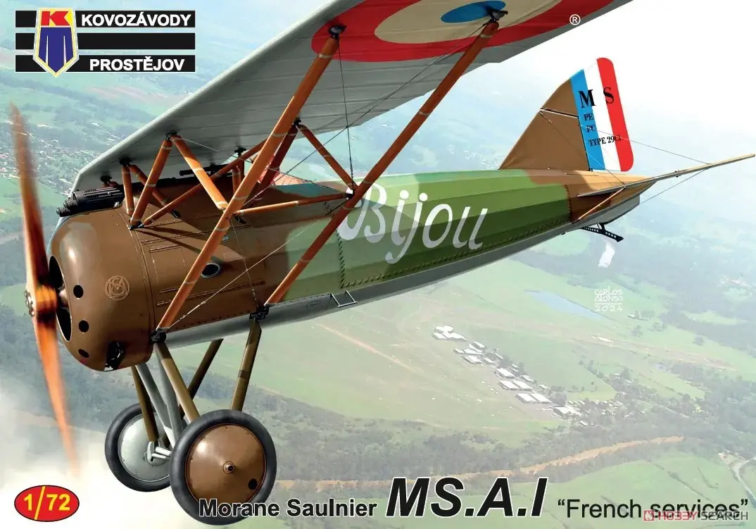 1/72 Scale Model Kit - Morane-Saulnier