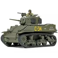 1/48 SCALE U.S. LIGHT TANK M5A1 STUART Model Kit