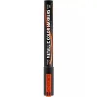 Plastic Model Supplies - Marker (塗料 メタリックカラーマーカー メタリックオレンジ [MKA-02])