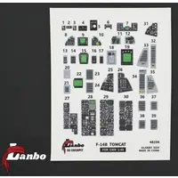 1/48 Scale Model Kit - Fighter aircraft model kits / F-14