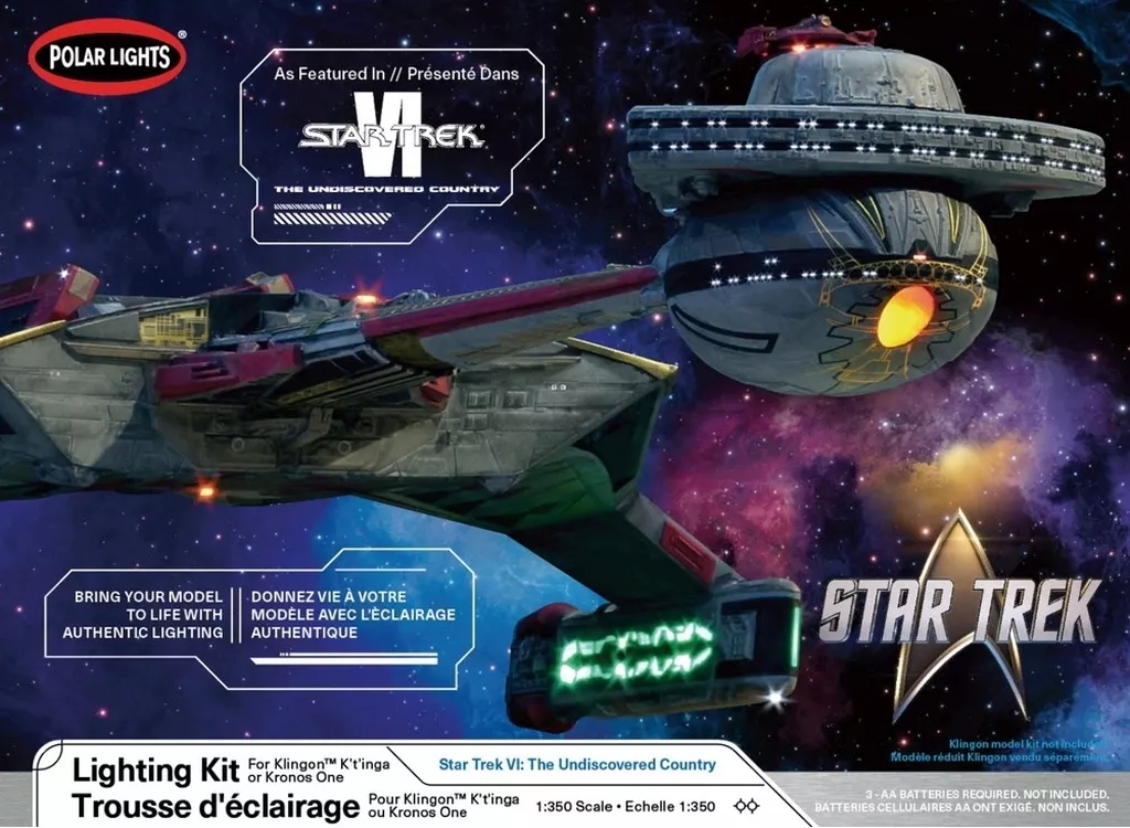 1/350 Scale Model Kit - Star Trek / K't'inga class Battle cruiser