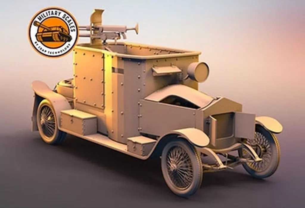 1/72 Scale Model Kit - Tank