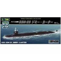 1/700 Scale Model Kit - Nuclear submarine / USS Jimmy Carter