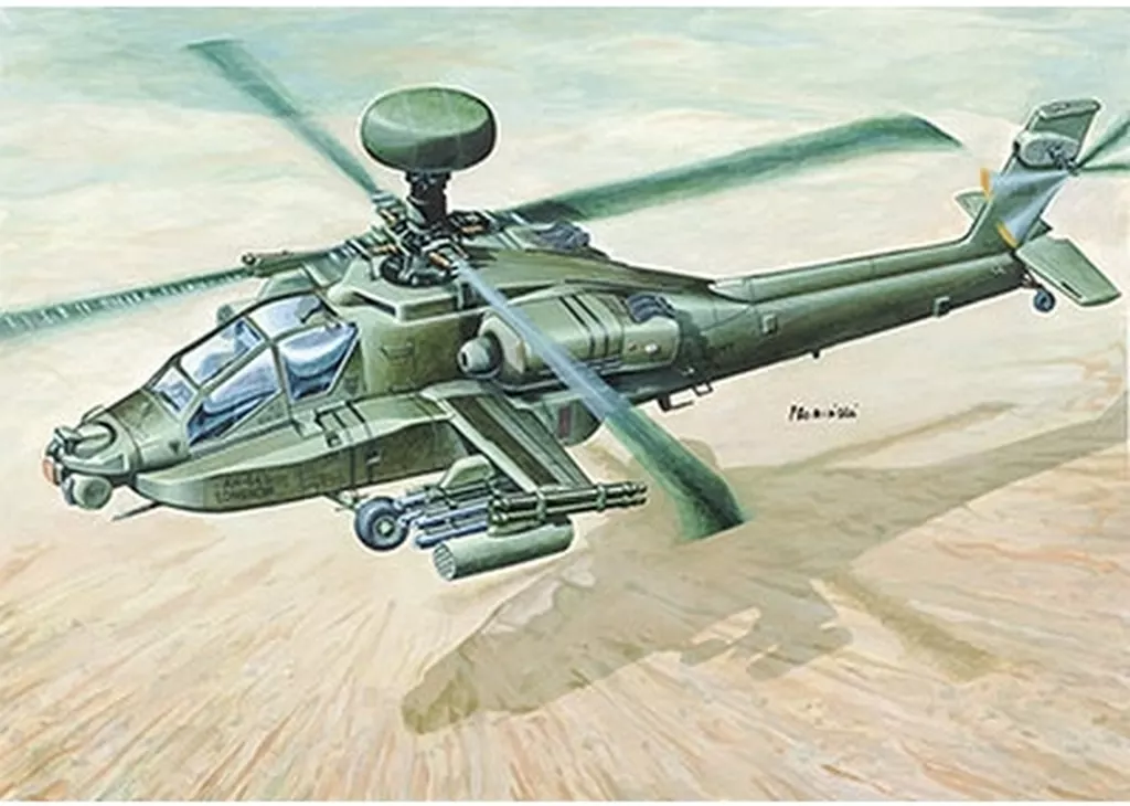 1/72 Scale Model Kit - Attack helicopter / AH-64D Apache Longbow