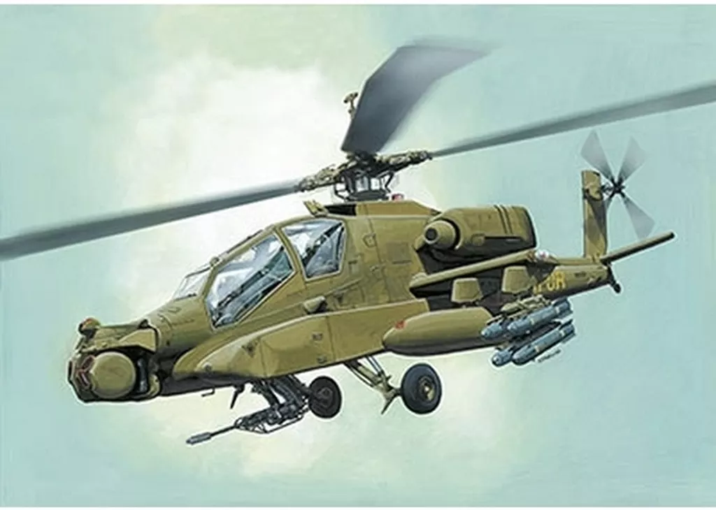 1/72 Scale Model Kit - Attack helicopter / AH-64 Apache