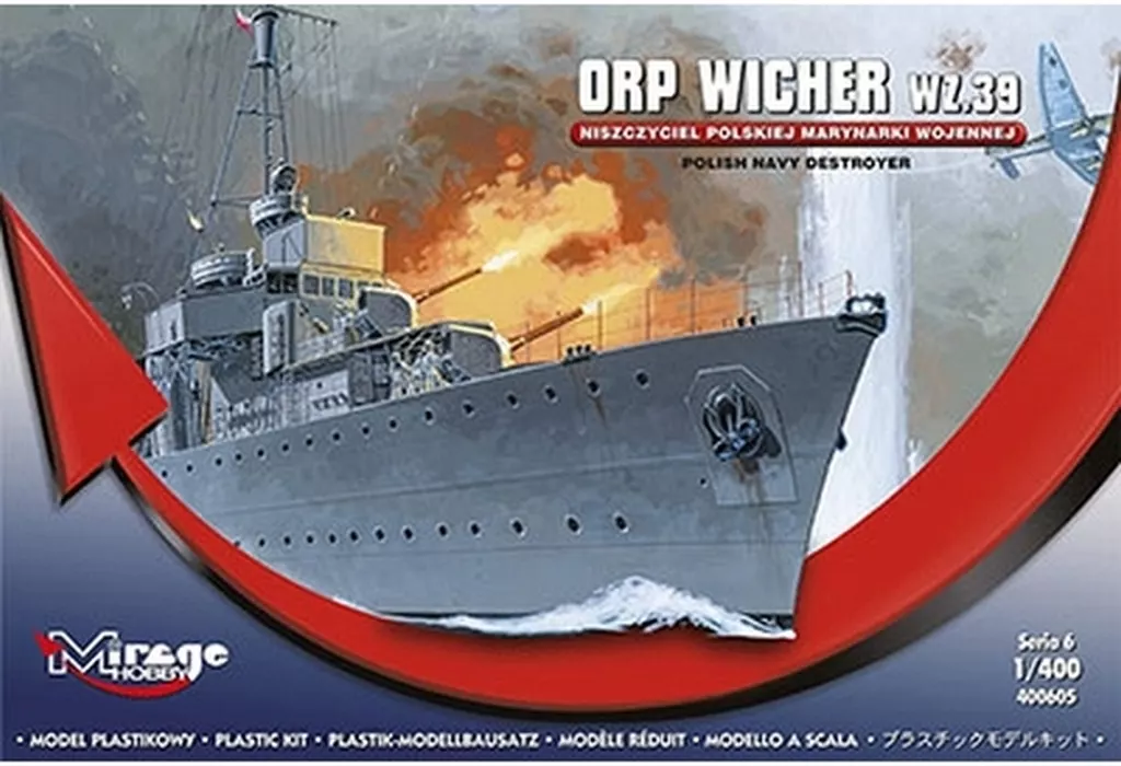1/400 Scale Model Kit - Warship plastic model kit
