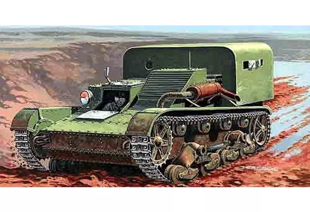 1/72 Scale Model Kit - Tank