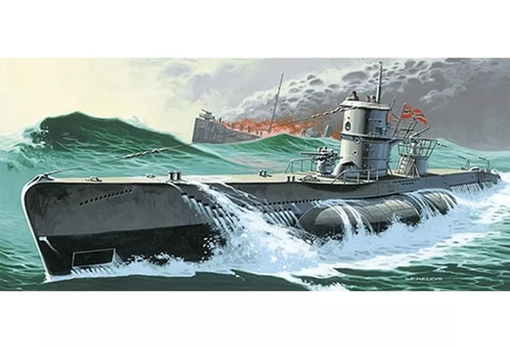 1/400 Scale Model Kit - Submarine