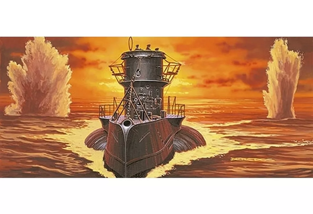 1/400 Scale Model Kit - Submarine