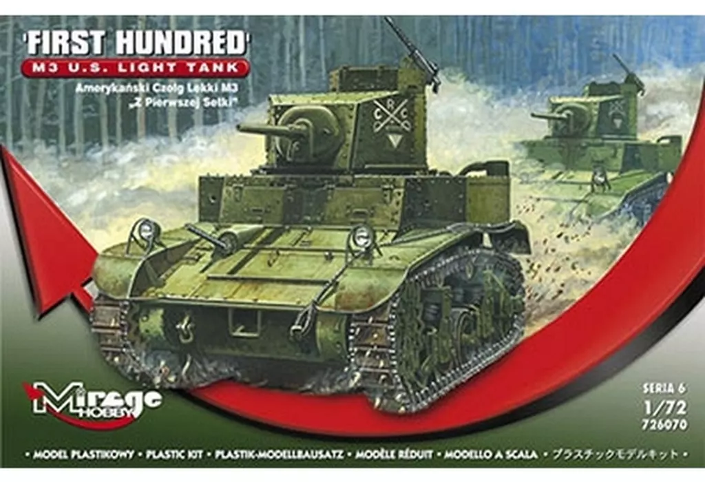 1/72 Scale Model Kit - Tank