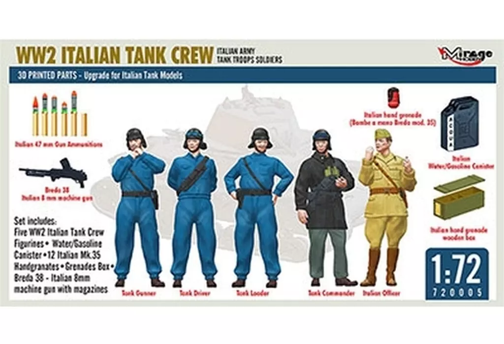 1/72 Scale Model Kit - Tank