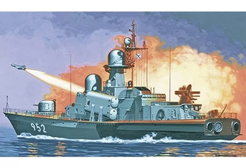 1/400 Scale Model Kit - Warship plastic model kit