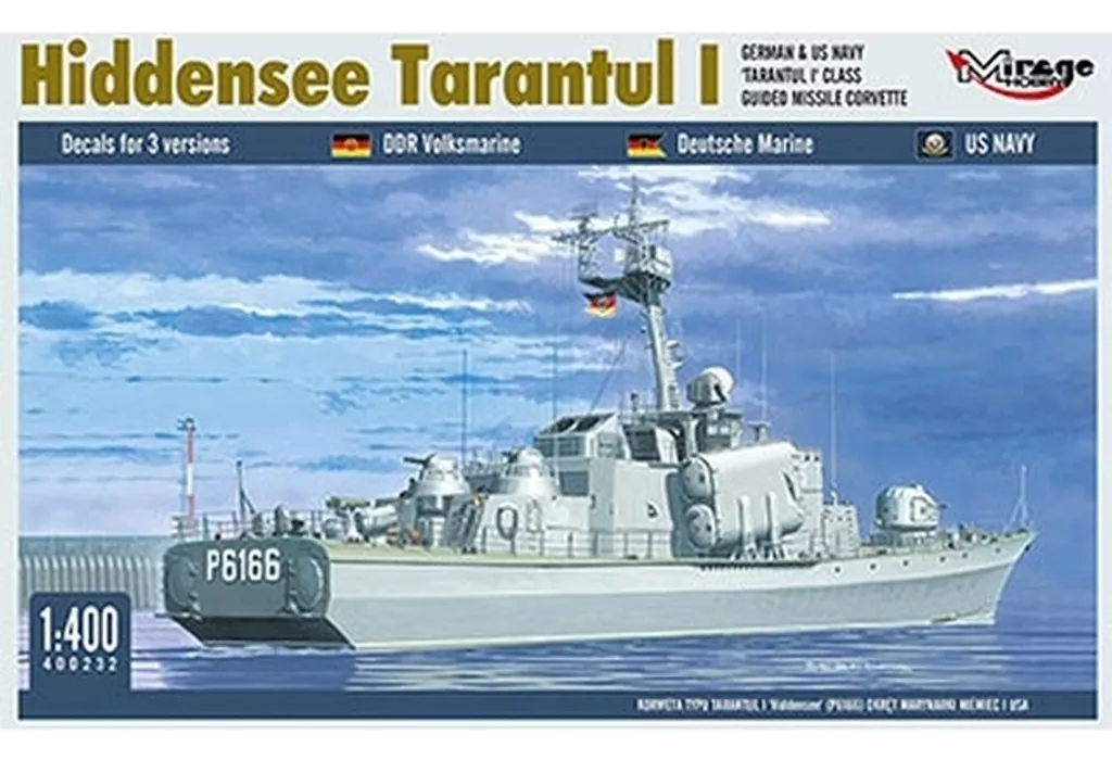 1/400 Scale Model Kit - Warship plastic model kit