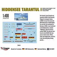 1/400 Scale Model Kit - Warship plastic model kit