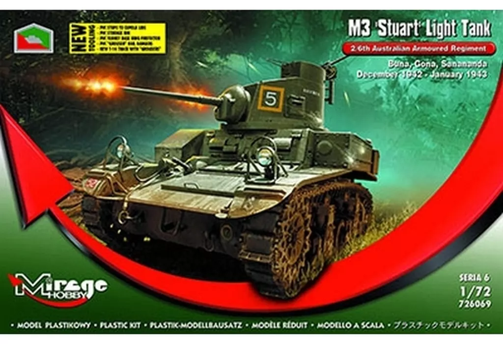 1/72 Scale Model Kit - Tank
