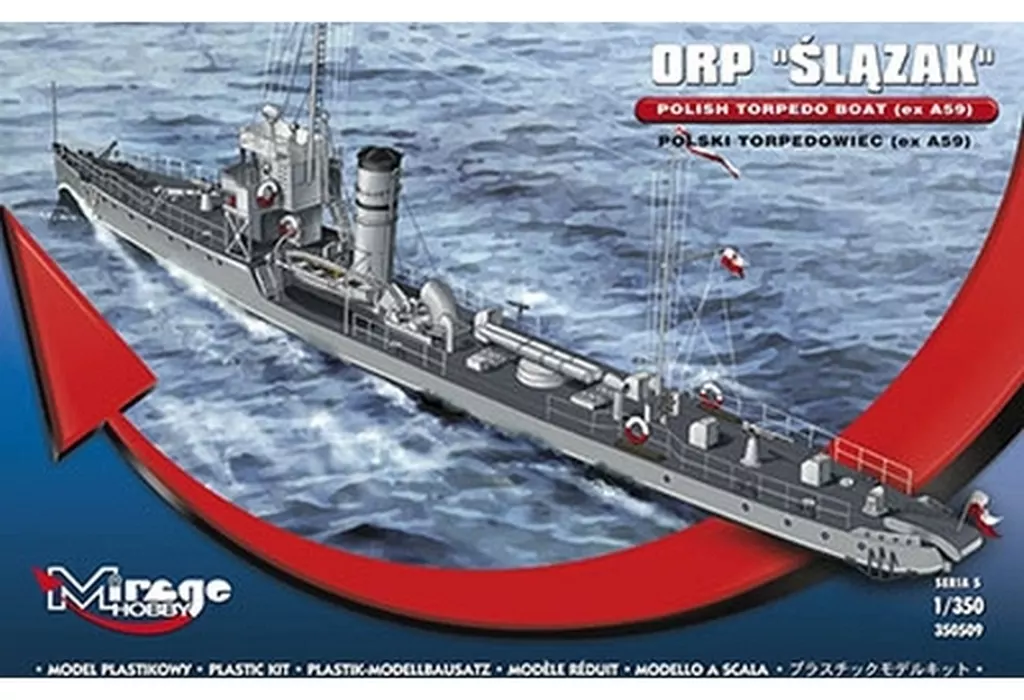 1/350 Scale Model Kit - Torpedo Boat