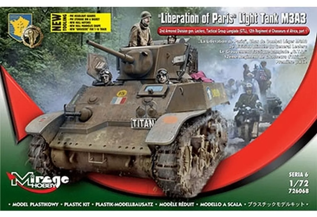 1/72 Scale Model Kit - Tank