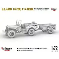 1/72 Scale Model Kit - Tank