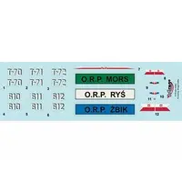 1/400 Scale Model Kit - Warship plastic model kit