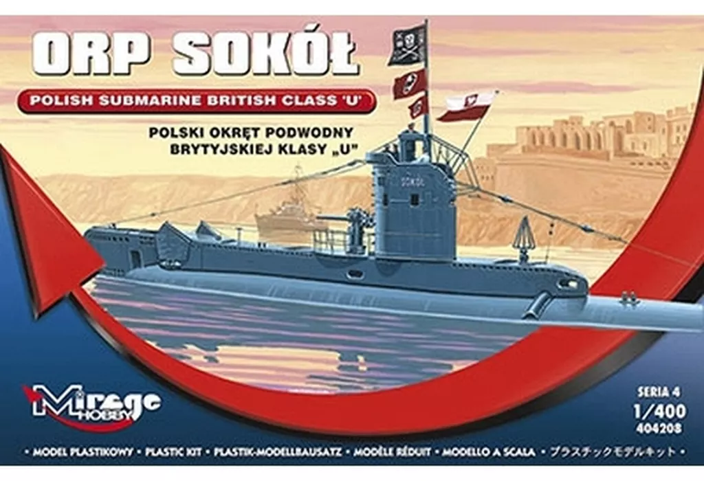 1/400 Scale Model Kit - Submarine