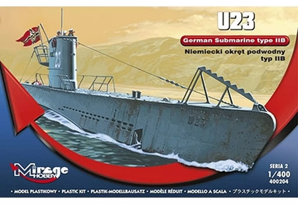 1/400 Scale Model Kit - Submarine