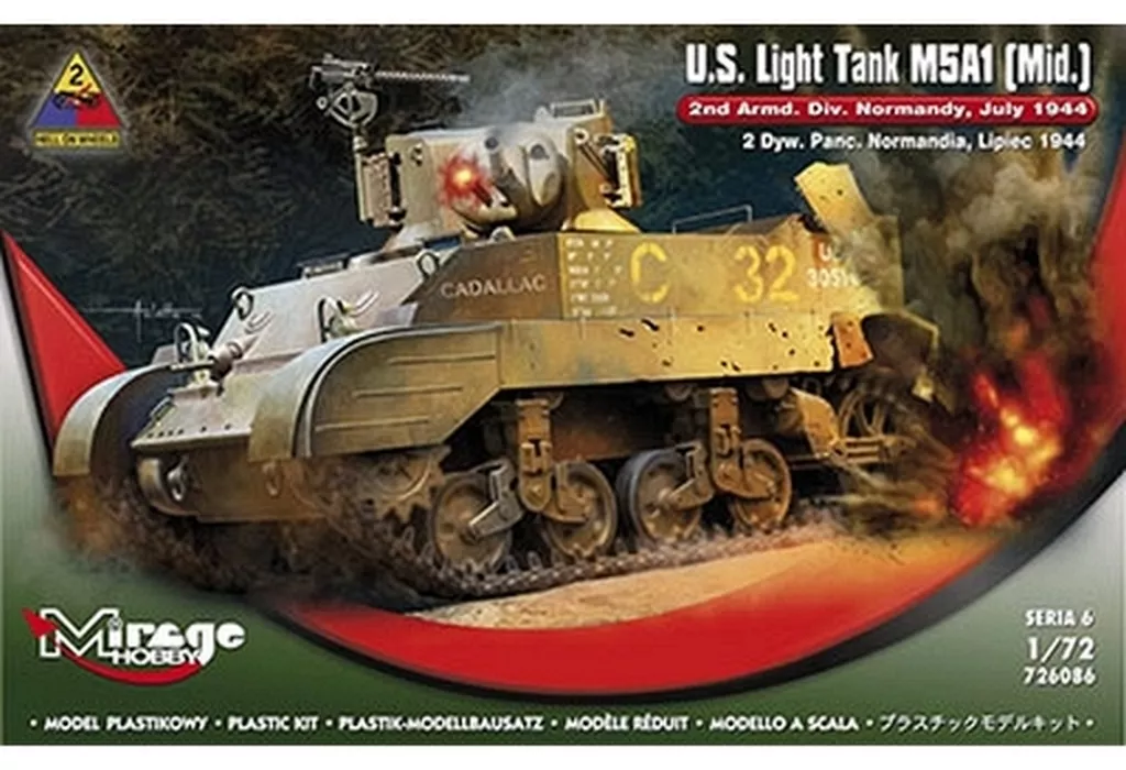 1/72 Scale Model Kit - Tank