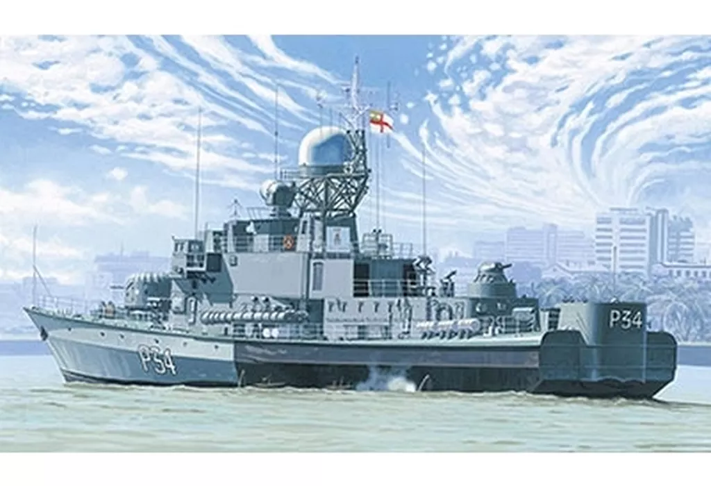 1/400 Scale Model Kit - Warship plastic model kit