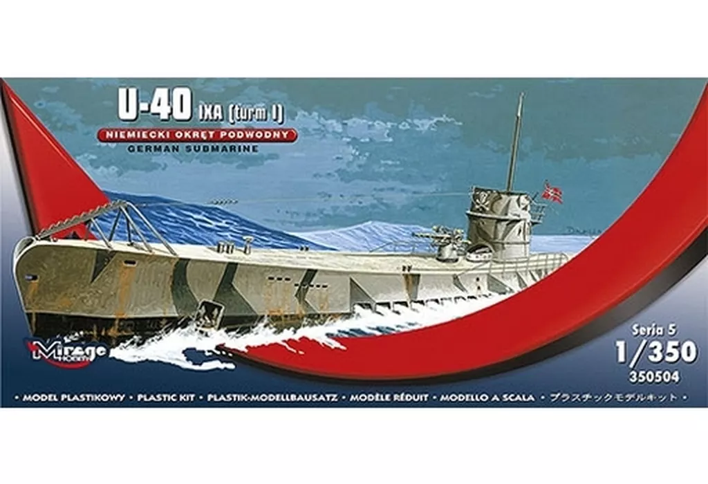1/350 Scale Model Kit - Submarine