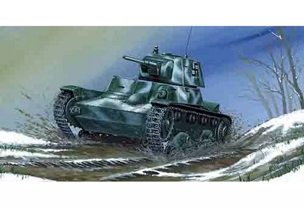 1/72 Scale Model Kit - Tank