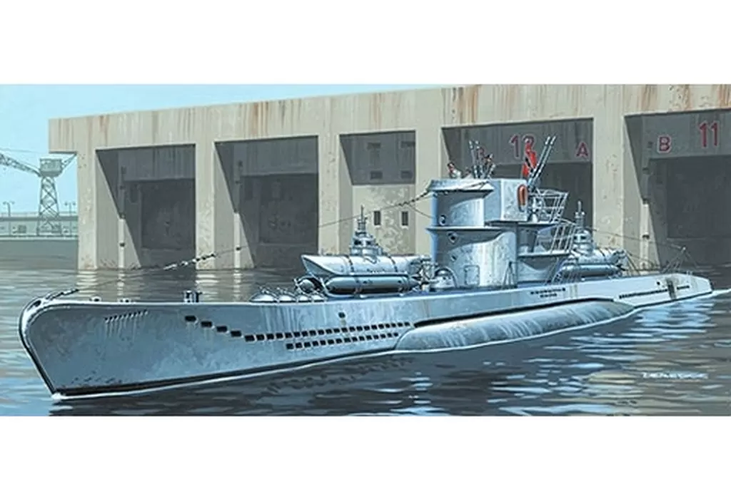 1/400 Scale Model Kit - Submarine