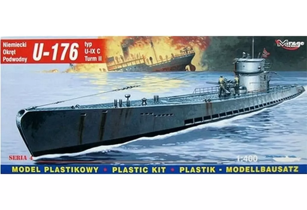 1/400 Scale Model Kit - Submarine