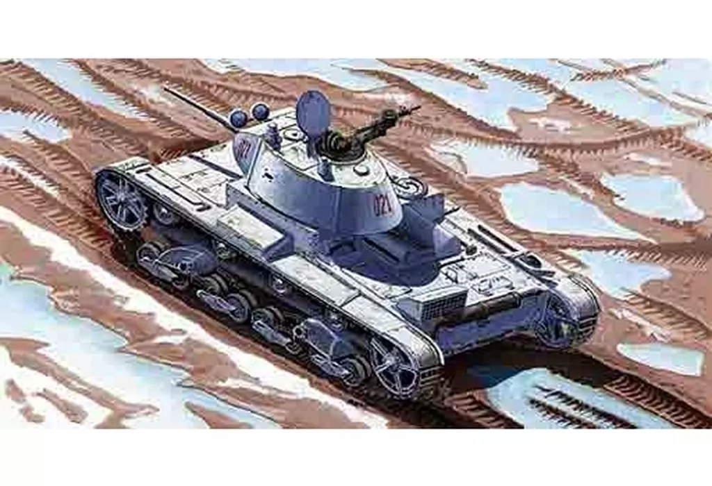 1/72 Scale Model Kit - Tank