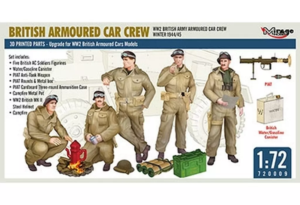 1/72 Scale Model Kit - People/Animals