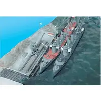 1/400 Scale Model Kit - Warship plastic model kit