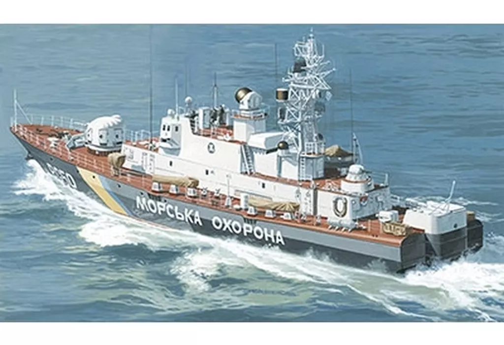 1/400 Scale Model Kit - Warship plastic model kit