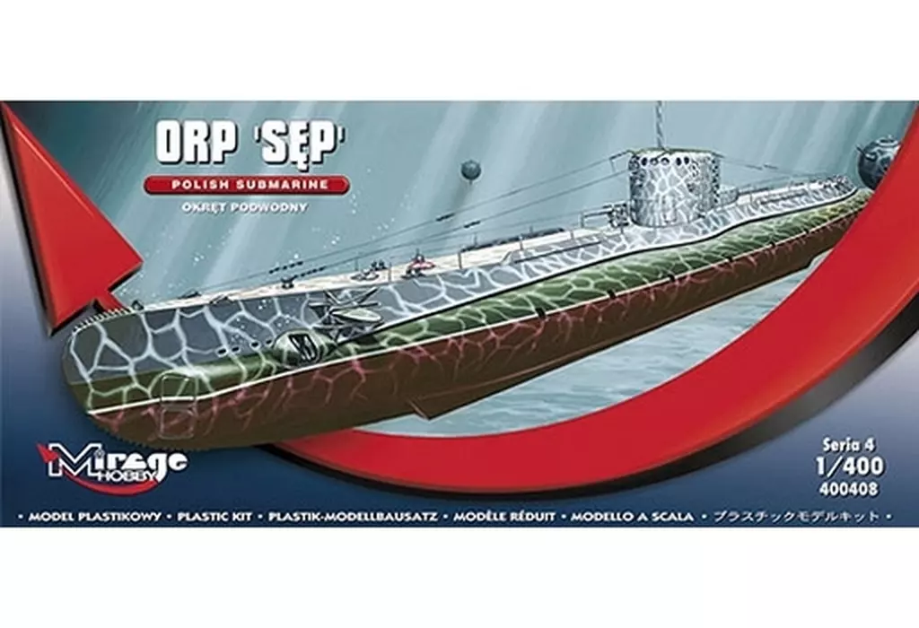 1/400 Scale Model Kit - Submarine