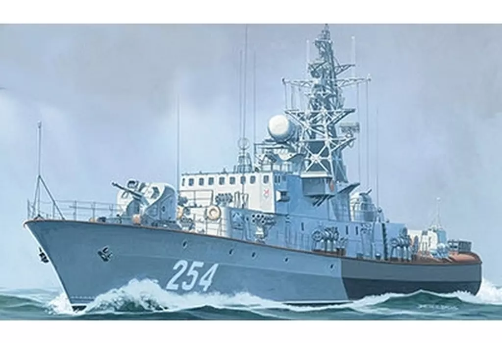 1/400 Scale Model Kit - Warship plastic model kit