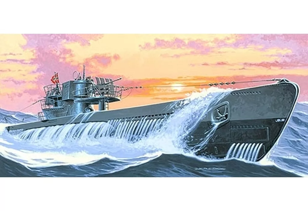 1/400 Scale Model Kit - Submarine