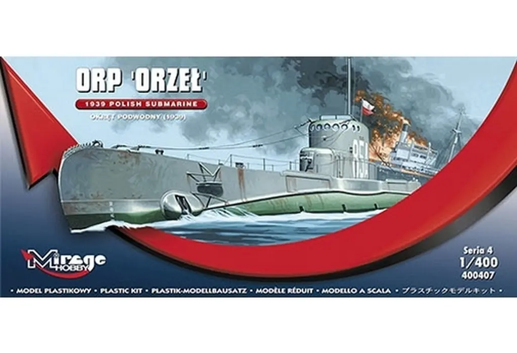 1/400 Scale Model Kit - Submarine