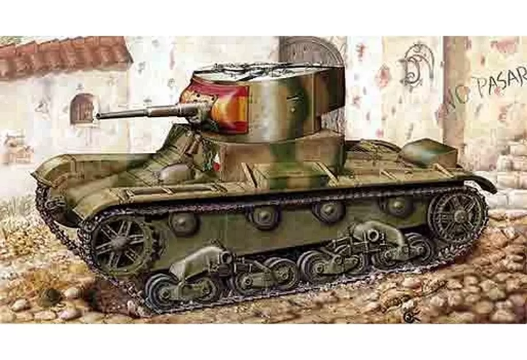 1/72 Scale Model Kit - Tank