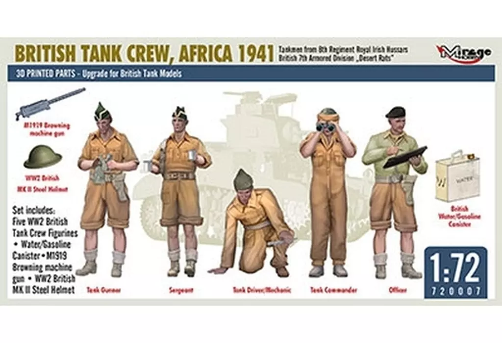 1/72 Scale Model Kit - Tank