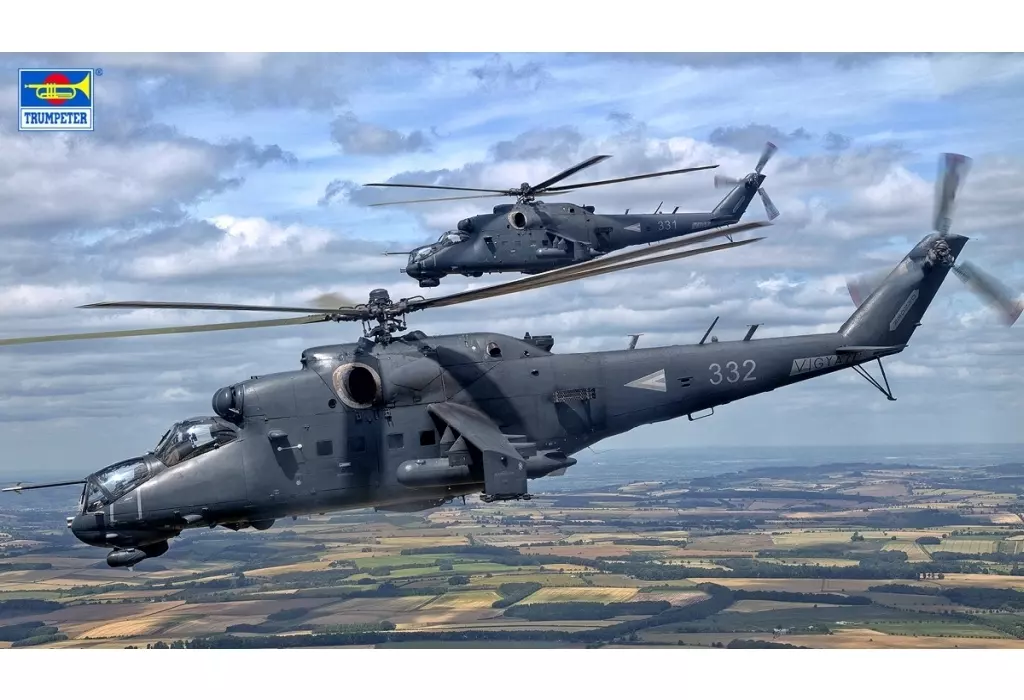 1/48 Scale Model Kit - Attack helicopter / Mil Mi-24