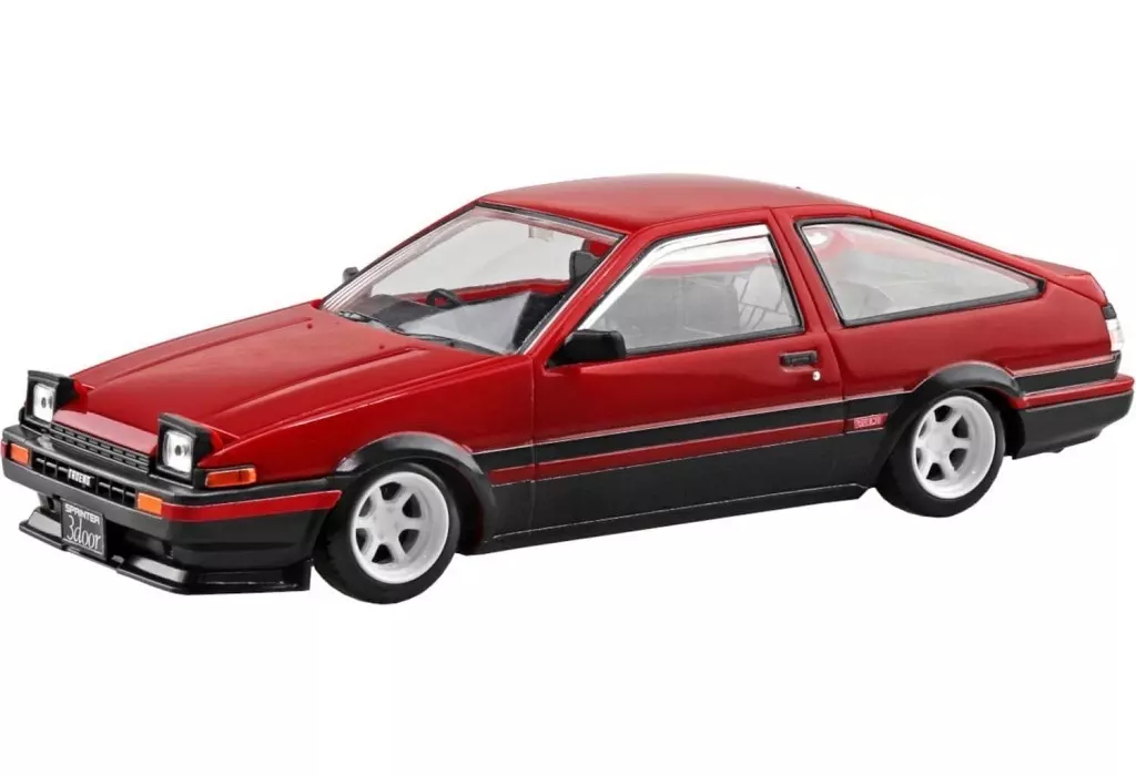 Toyota Sprinter Trueno Custom(High Flash Two Tone) Model Kit